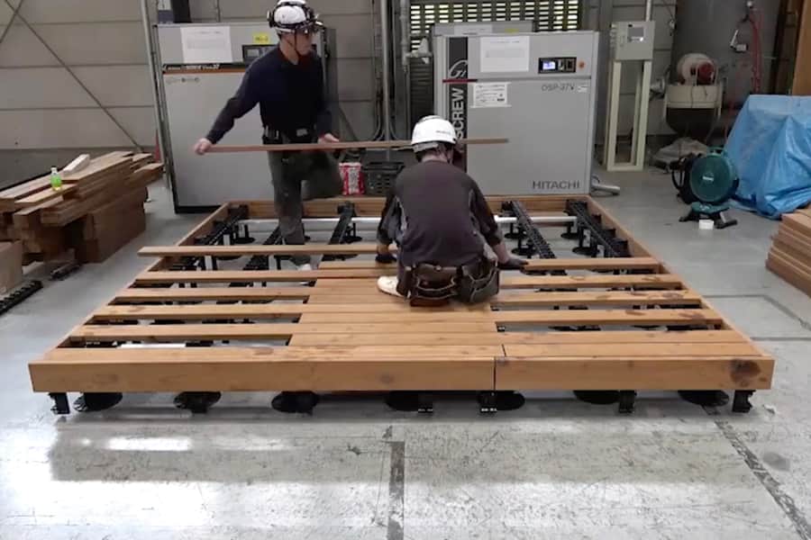 grad® アルミレール + 専用樹脂下地